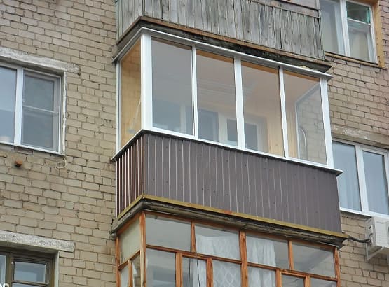 Особенности балкона в квартире хрущевке