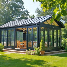 Остекление беседки