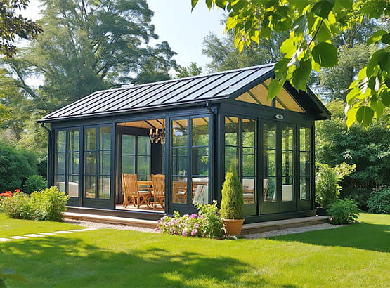 Остекление беседки