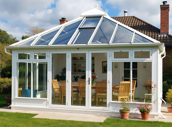 ПВХ-окна для остекления беседок