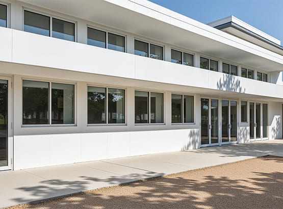 Дизайн и оформление школьного остекления