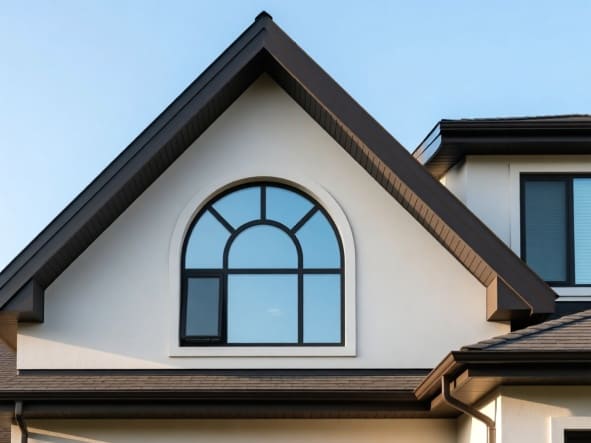 Подковообразное арочное окно