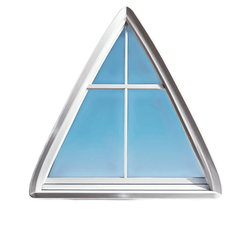 Цена на треугольные окна