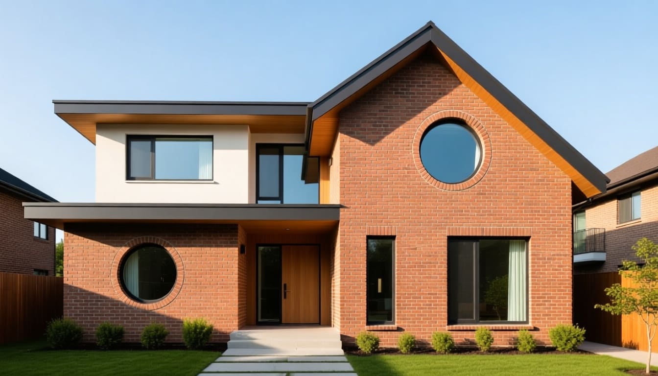 Глухие круглые окна