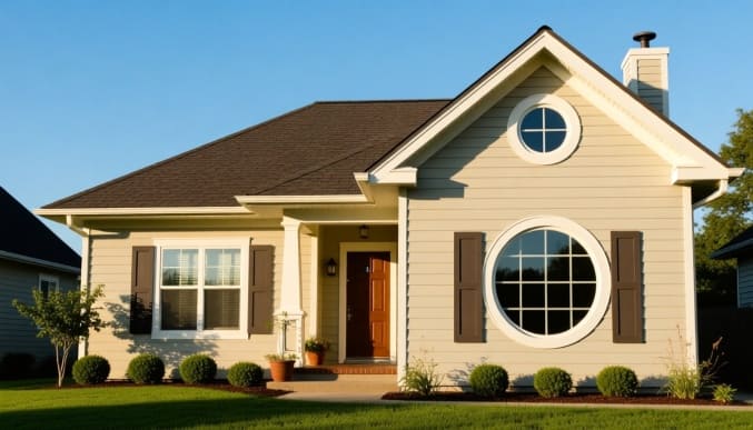 Среднеподвесные круглое окно