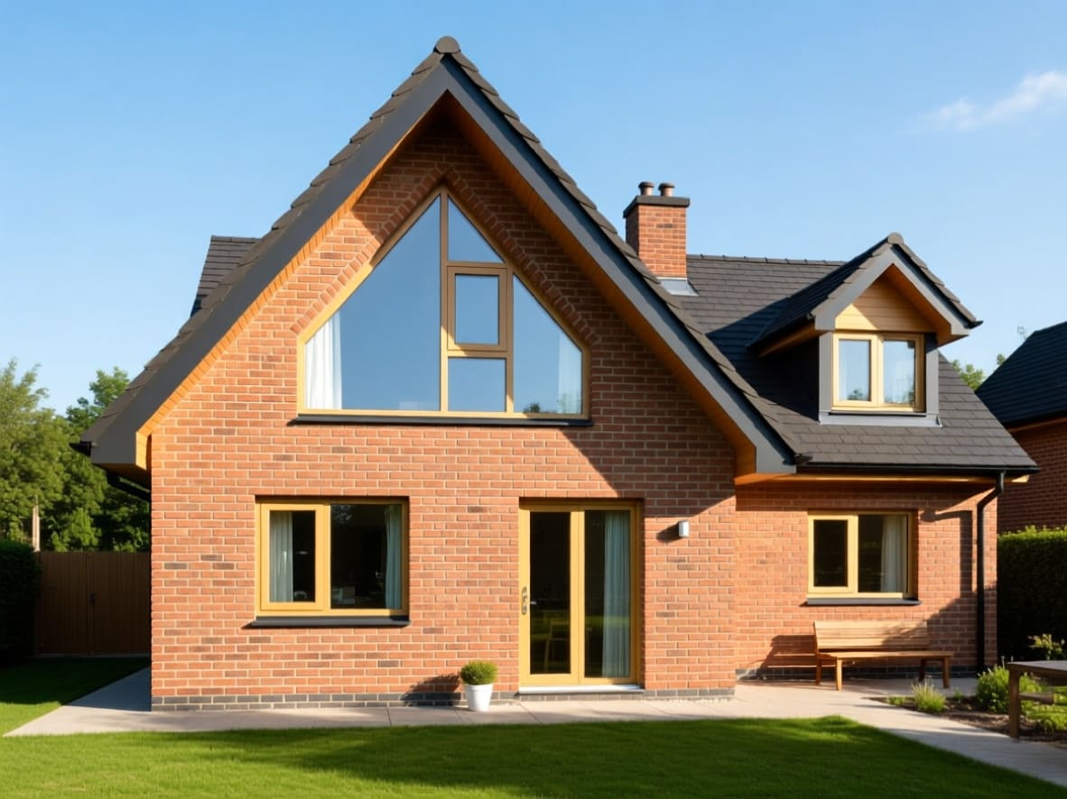 Трапециевидные окна с одной створкой