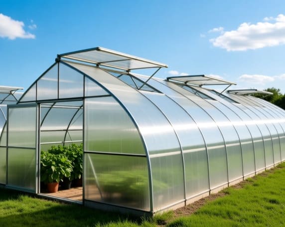 Фрамужные окна для теплицы