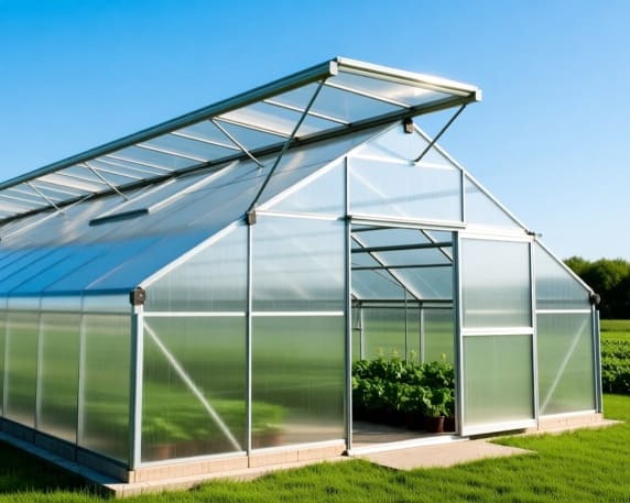 Теплицы с раздвижной крышей