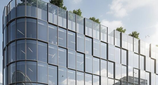 Витражная система остекления